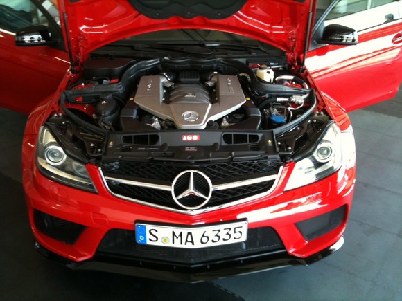 Mercedes C63 AMG Black Series Coupé aparece totalmente al descubierto