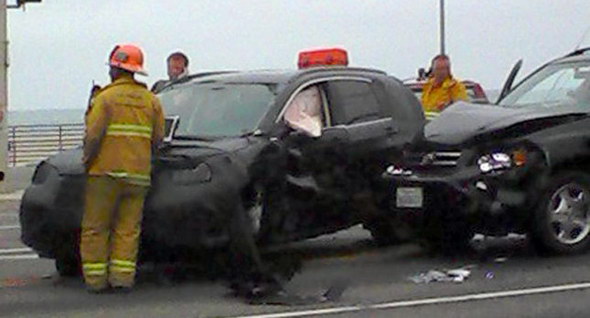 Accidente de una blogger con un 2012 Honda CR-V