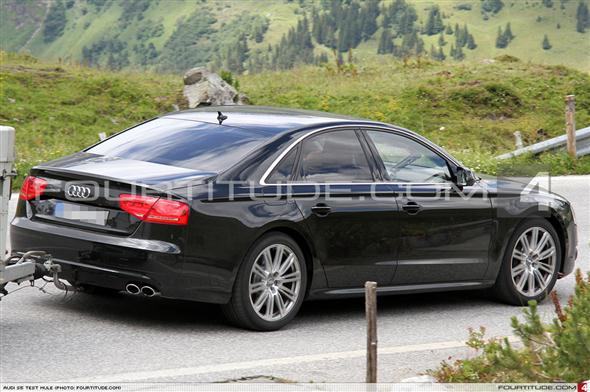 Audi S8, al descubierto