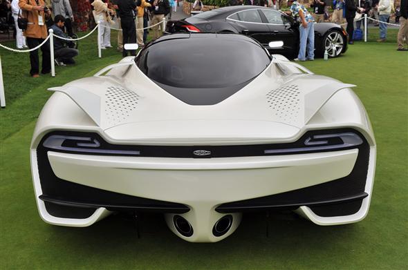 SSC Tuatara, desde Pebble Beach