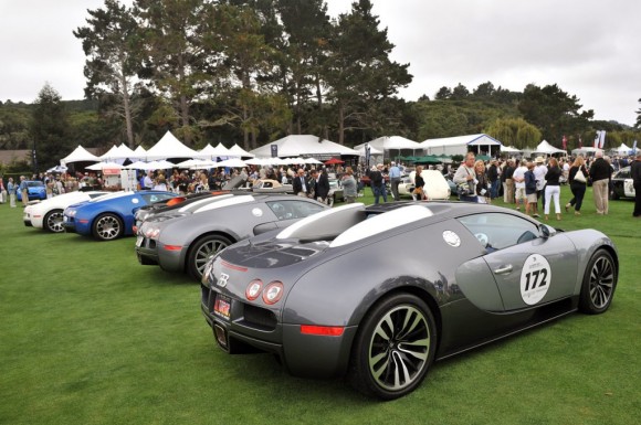 Reunión de Veyron en Pebble Beach