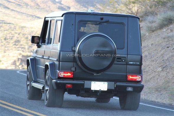 Mercedes G63 AMG, primeras fotos espía