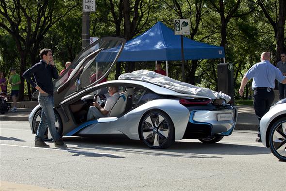 BMW i8 Concept, en vivo