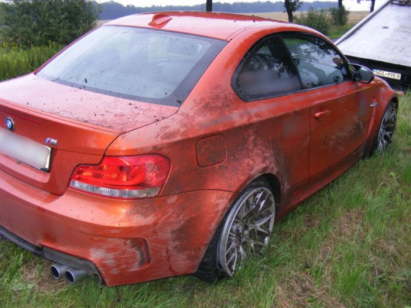 Aparecen los primeros BMW Serie 1 M accidentados
