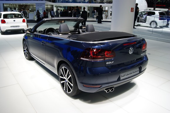 Frankfurt 2011: Volkswagen Golf Cabriolet Exclusive