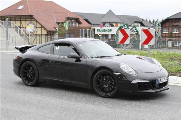 Misterioso prototipo del Porsche 911, fotos espía