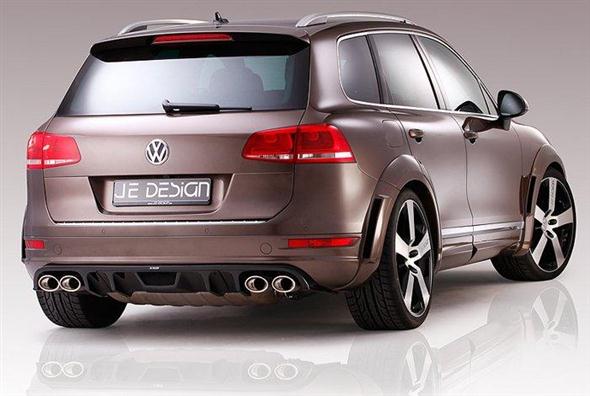 JE Design Volkswagen Touareg: Llantas de 22 pulgadas y un kit macarra