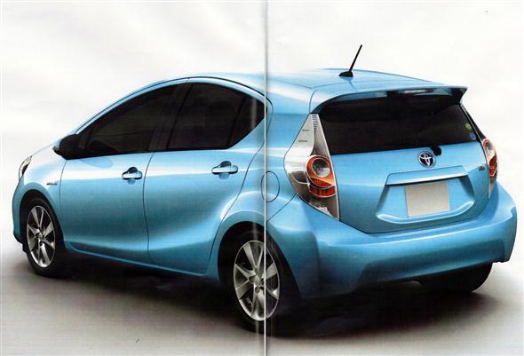 Toyota Prius C, nueva información y bocetos