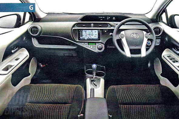 Toyota Prius C, más escaneos y el interior al descubierto