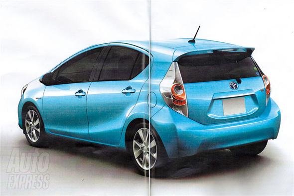 Toyota Prius C, más escaneos y el interior al descubierto