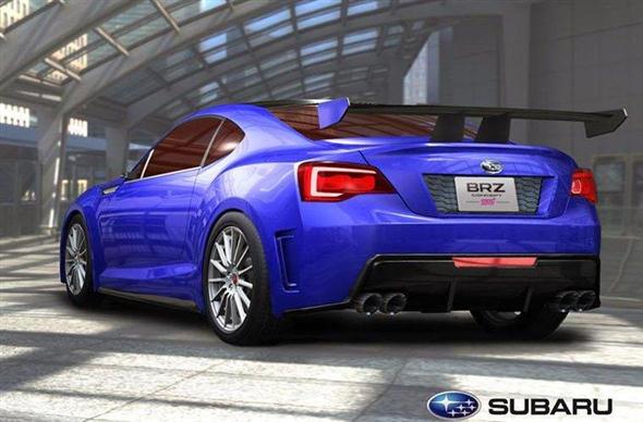 Ahora sí: Subaru BRZ STI Concept