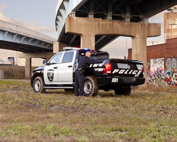 Ram 1500 Crew Cab, ahora con "uniforme" de policía