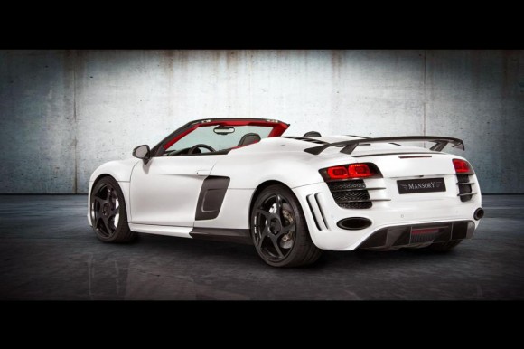 Mansory se atreve con el Audi R8 V10 Spyder