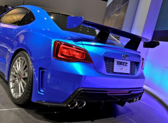 Subaru BRZ STI Concept deja verse en Los Ángeles