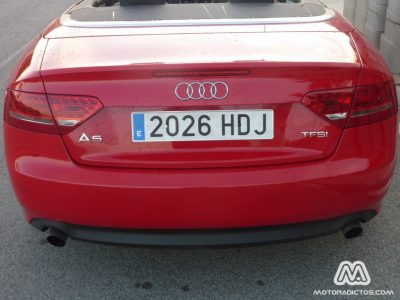 Prueba Audi A5 Cabrio 1.8 TFSI 170 caballos Multitronic (parte 2)