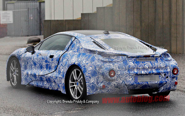 BMW i8 de producción, nuevas fotos espía