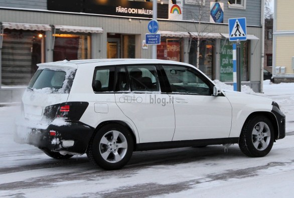 Renovado Mercedes GLK, nuevas fotos espía