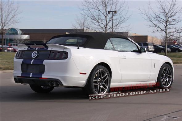 Ford Shelby GT500 Convertible, fotos espía