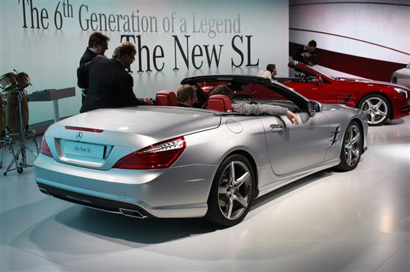 Detroit 2012: Mercedes SL