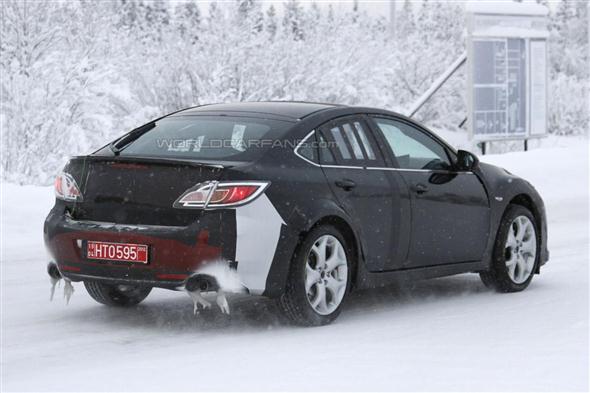 Mazda 6, nuevas fotos espía