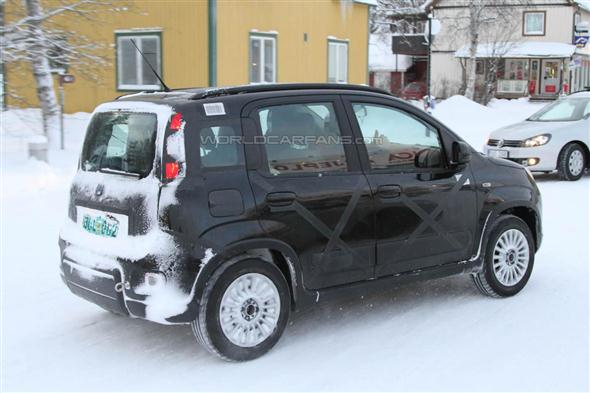 Fiat Panda 4x4, nuevas fotos espía