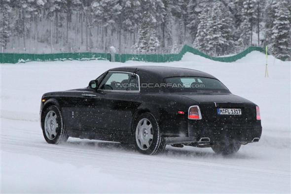 Rolls Royce Phantom Coupe, fotos espía