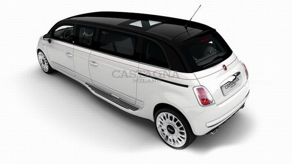 Fiat 500 limusina por Carrozzeria Castagna