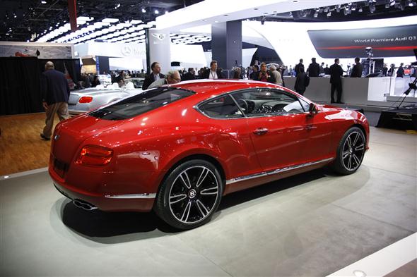 Detroit 2012: Bentley Continental GT V8