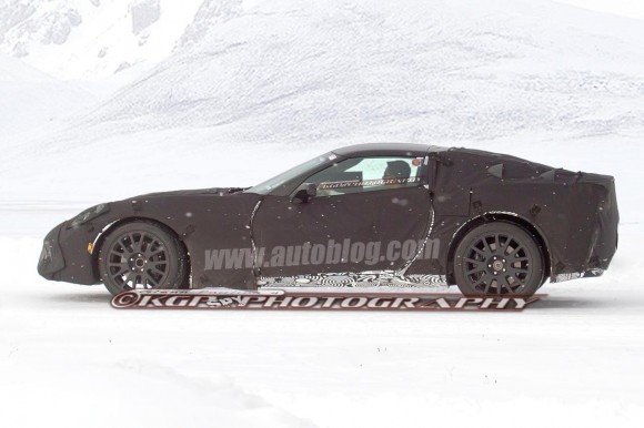 Primeras fotos espía del nuevo Corvette C7