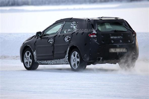 El nuevo Volvo V40 continúa su desarrollo en la nieve