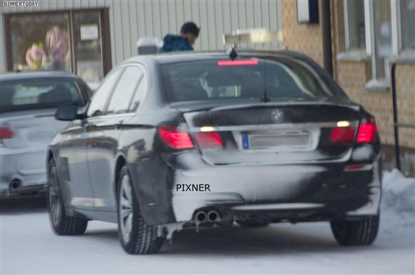 BMW Serie 7 M Sport Pack, nuevas fotos espía
