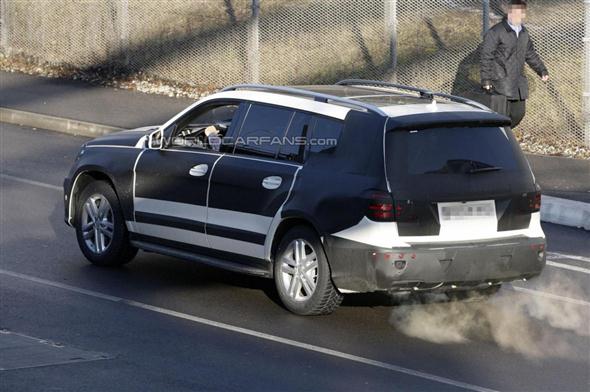 Mercedes GL AMG Styling Package, fotos espía