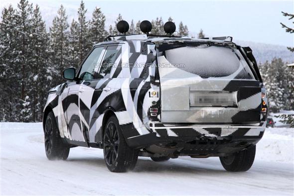 2013 Range Rover, nuevas fotos espía