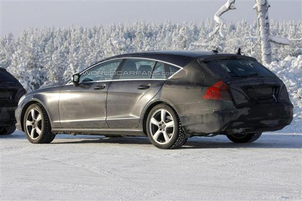 Casi sin camuflaje: Mercedes CLS Shooting Brake