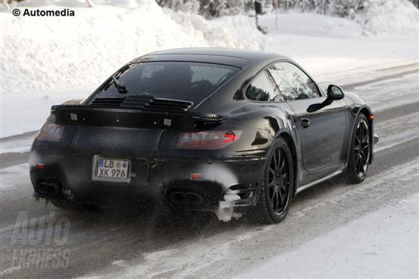 Porsche 911 Turbo, nuevas fotos espía