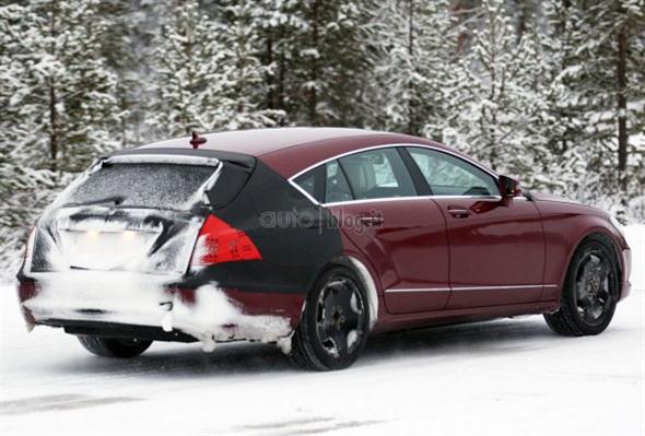 Mercedes CLS Shooting Brake, nuevas fotos espía