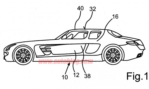 Mercedes registra una curiosa patente