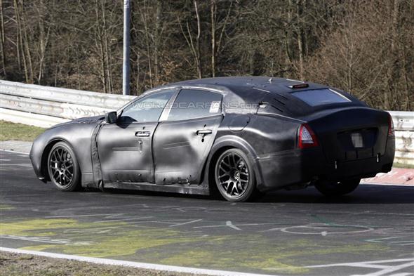 2014 Maserati Quattroporte, fotos espía