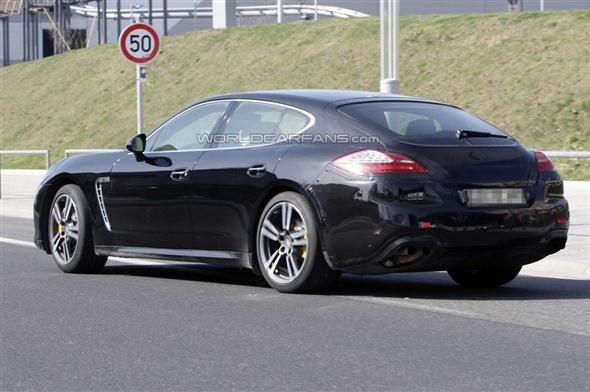 2013 Porsche Panamera Turbo, nuevas fotos espía