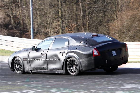 Más fotos espía: 2014 Maserati Quattroporte