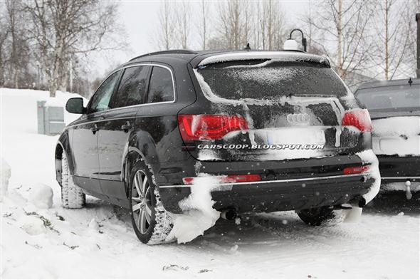 Próximo Audi Q7, fotos espía