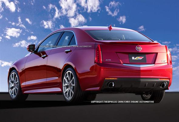 Cadillac ATS-V, ilustración