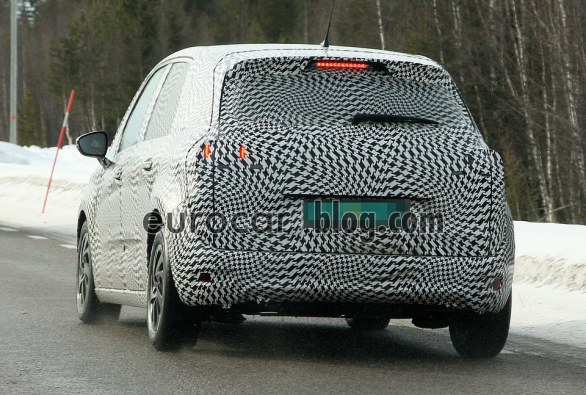 Fotos espía del nuevo Citroën C4 Picasso