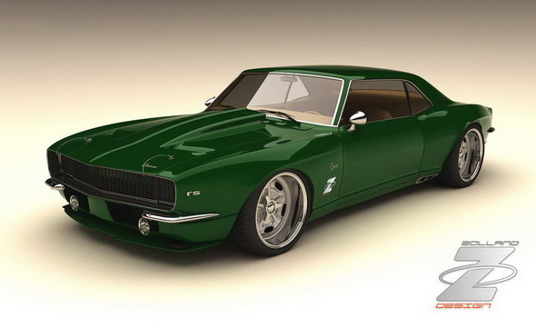 Nuevo proyecto Bo Zolland: 1968 Chevrolet Camaro