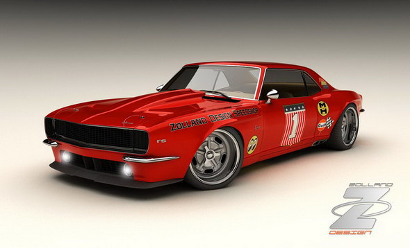 Nuevo proyecto Bo Zolland: 1968 Chevrolet Camaro