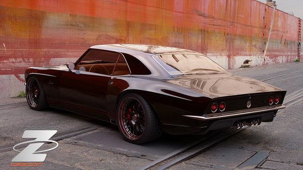 Nuevo proyecto Bo Zolland: 1968 Chevrolet Camaro