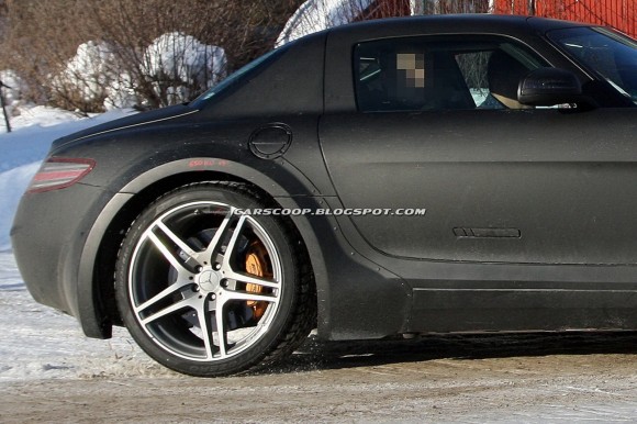 Mercedes SLS AMG Black Series, nuevas fotos espía