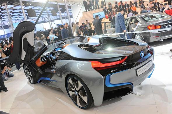 Pekín 2012: BMW i8 Concept Spyder
