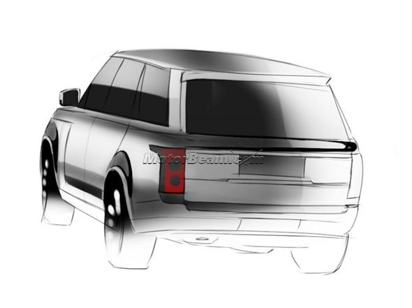 2013 Range Rover, ilustraciones