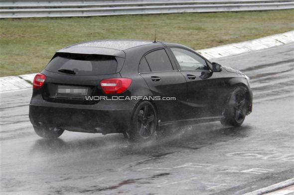 Mercedes A 25 AMG, fotos espía